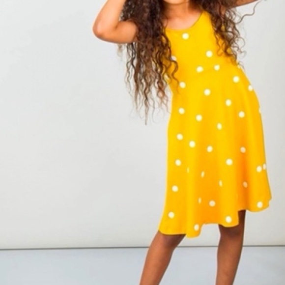 Old Navy Printed Jersey Fit & Flare Cami Dress for Girls - Picture 1 of 4